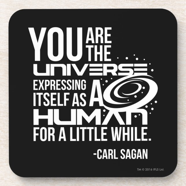 Menschliches Universum Untersetzer (Vorderseite)