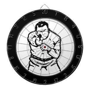 Menschliches Ziel Dartscheibe