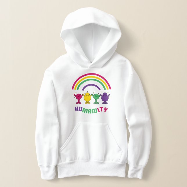 Menschlichkeit Hoodie (Ablage )