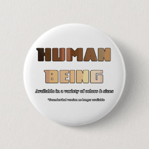 Menschsein Button