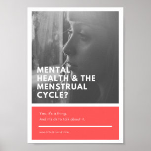 Menstruationsmedizin am Arbeitsplatz Poster