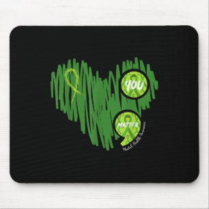 Menta: Menta trägt das Bewusstsein für psychische  Mousepad