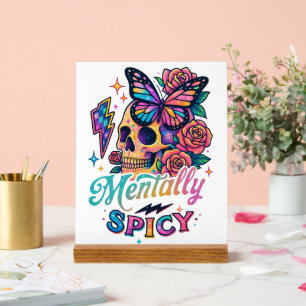 Mental Acrylschild