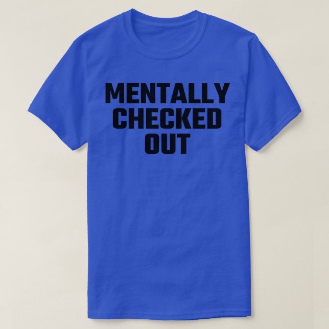 Mental Checkout 6 T-Shirt (Design vorne)