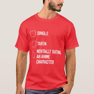 Mental ein Anime-Charakter Statement Freund T-Shirt