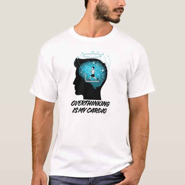 Mental Fitness Art – Train Your Mind Concept T-Shirt (Vorderseite)