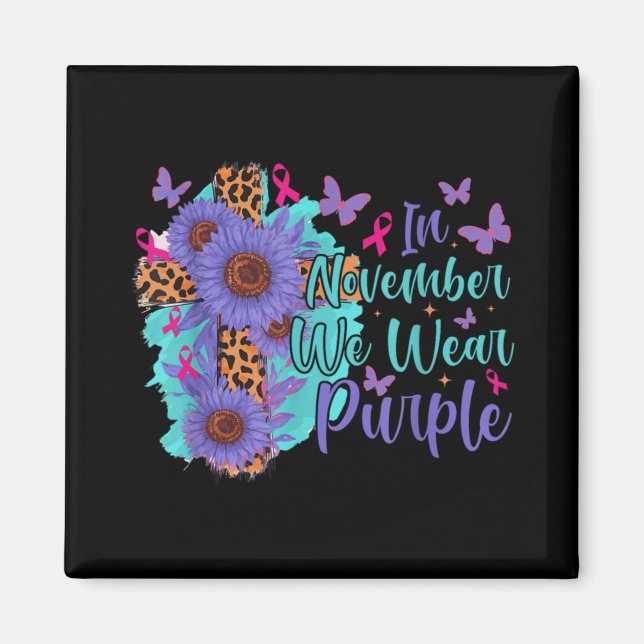 Mental Health Amp Suicide Awareness  Magnet (Vorne)