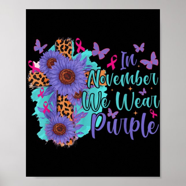 Mental Health Amp Suicide Awareness  Poster (Vorne)