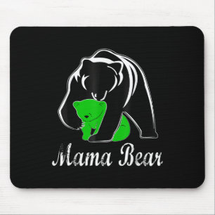 Mental Health Awareness Mama Bear Support Mental H Mousepad
