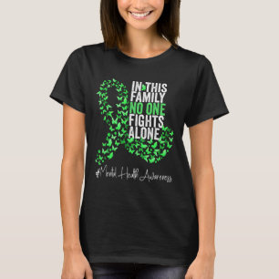 Mental Health Awareness Montag Green Ribbon Butter T-Shirt