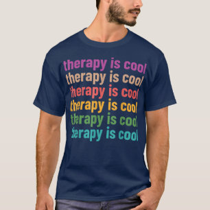Mental Health Awareness Month Therapie ist Cool Po T-Shirt