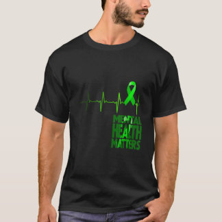 Mental Health Awareness Ribbon T-Shirt