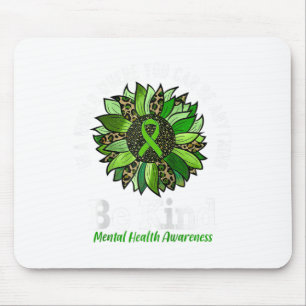 Mental Health Awareness-Shirt: Kind Sonnenblumen G Mousepad