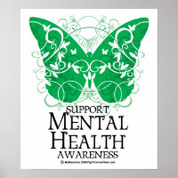 Mental Health Butterfly