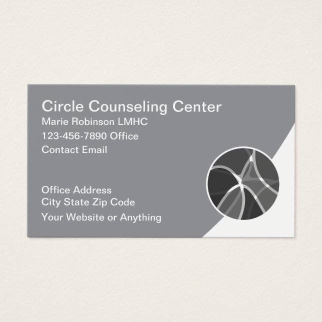 Mental Health Counseling Modern Minimalist (Vorderseite)