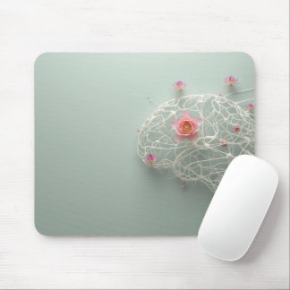 Mental Health Growth Art Notebook Mousepad