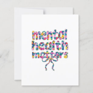 🌸 Mental Health Materie Blumendesign