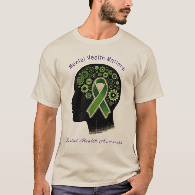 Mental Health Matters – Awareness T-Shirt (Vorderseite)