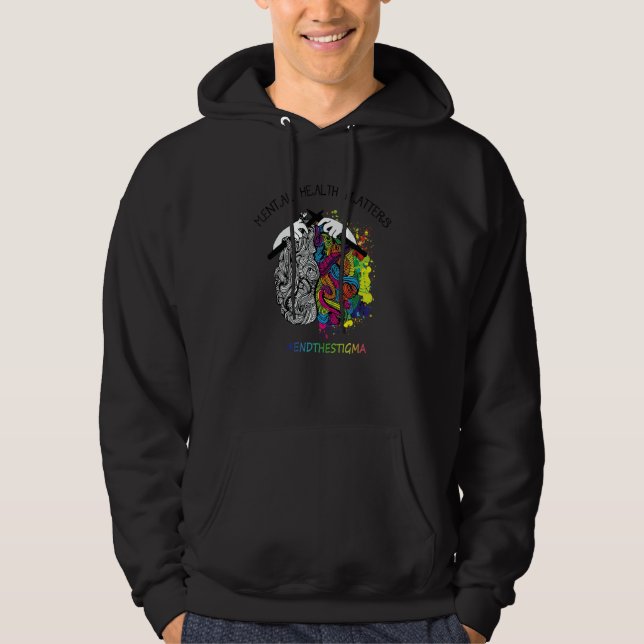 Mental Health Matters Endthestigma Hoodie (Vorderseite)