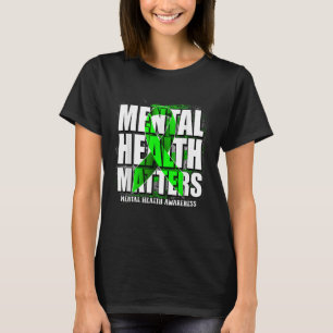 Mental Health S Awareness Monatsunterstützung Squa T-Shirt