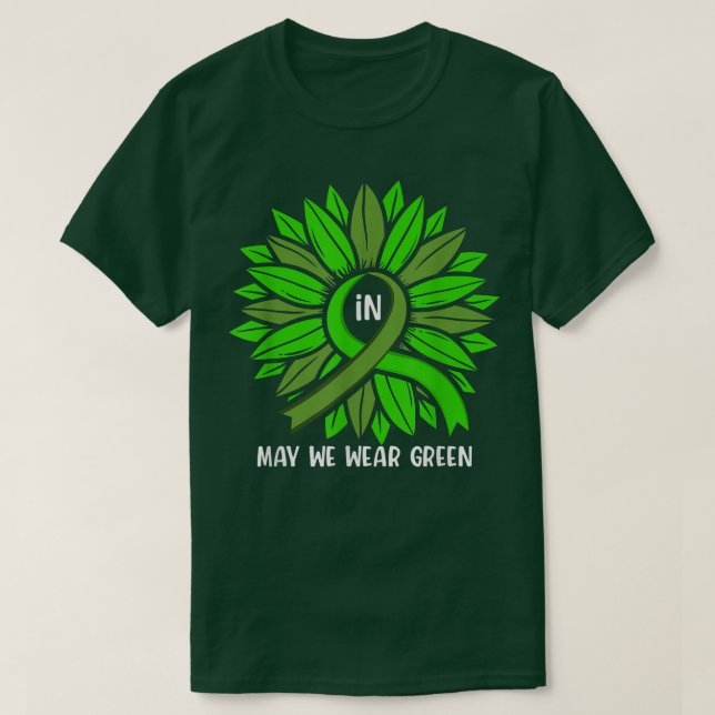 Mental Health Shirt Mental Health Tshirt We Wear G (Design vorne)