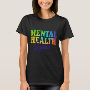 Mental Health Squad Mental Health Awareness Montag T-Shirt
