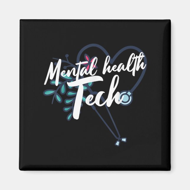 Mental Health Suicide Awareness Month Psychiatric  Magnet (Vorne)