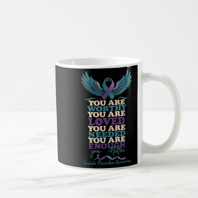 Mental Health Suprt Suicide Prevention Awareness S Kaffeetasse (Rechts)