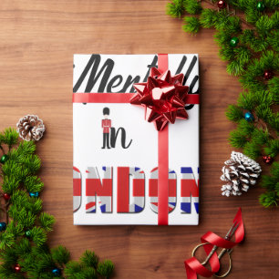 Mental in London Wrapping Paper Geschenkpapier