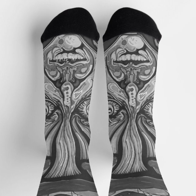 Mental Mayhem Socken (Oben)