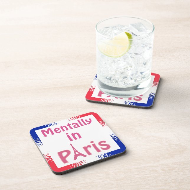 Mental Paris Beverage Coaster Getränkeuntersetzer (Rechte Seite)