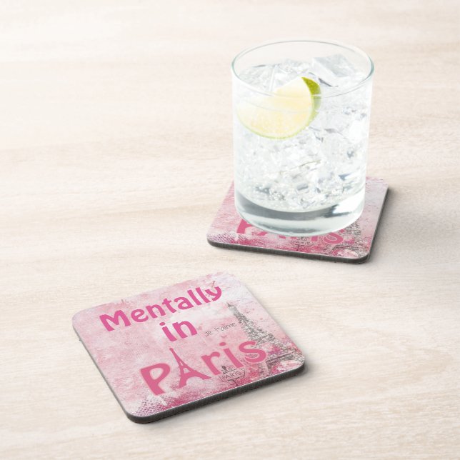 Mental Paris Beverage Coaster Getränkeuntersetzer (Rechte Seite)