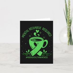 Mental Recharge Required Coffee Mental Health Away Karte