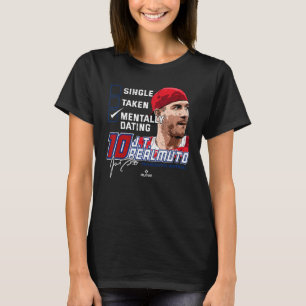 Mental Verabredet JT Realmuto Philadelphia MLBPA T-Shirt
