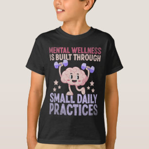 Mental Wellness Brain Health Awareness Prevent Sui T-Shirt