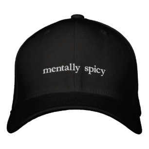 Mental Würzig Lustig Autismus ADHS Neurodivergent Bestickte Baseballkappe