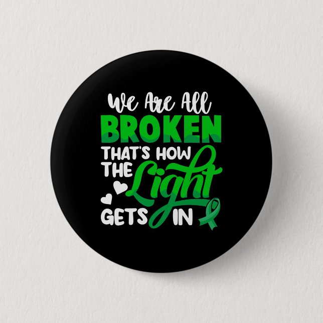 Mentale Gesundheit Button (Vorderseite)