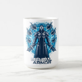 Mentale Rüstung - Hoodie Krieger Figur Kaffeetasse