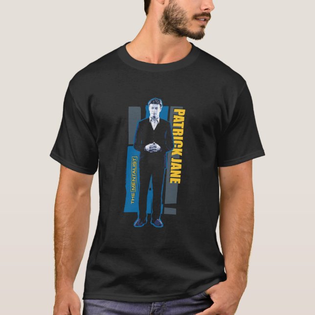 Mentalist Patrick Jane Longsleeve T Shirt (Vorderseite)