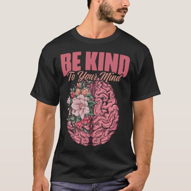 Mentalkrankheiten Mental Health Awarenes T-Shirt (Vorderseite)