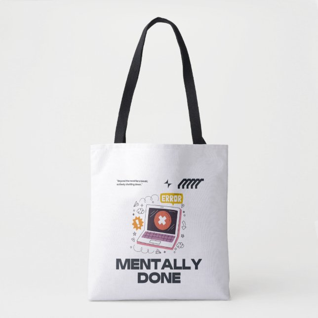 Mentally Done - Beyond the Need for a Break (Vorderseite)