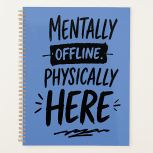 Mentally Offline Introvert Shirt Planer