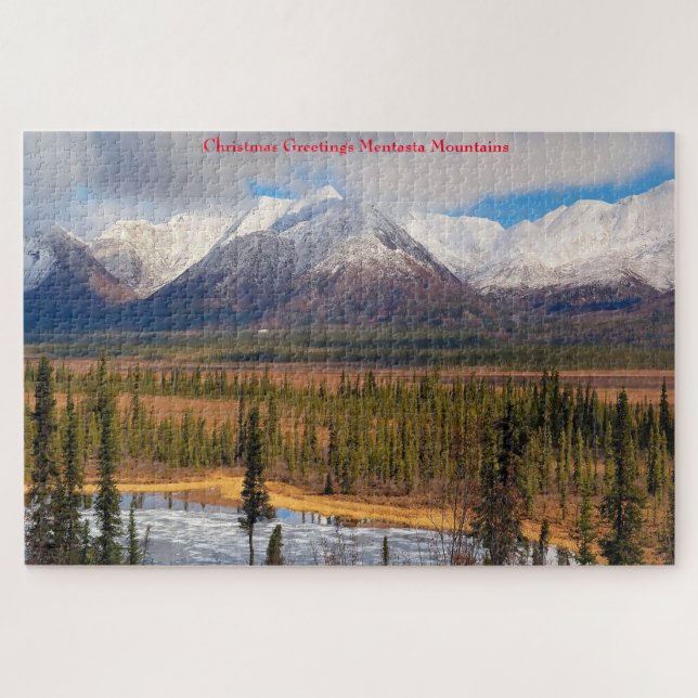 Mentasta Mountains Alaska Puzzle (Horizontal)