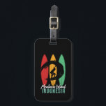 Mentawai Island Indonesien Vintag Retro Surfing Gepäckanhänger<br><div class="desc">Vintages Retro-Surfbrett-Design für Surfer, die Liebe Surfen und Reiten der Ozeanwellen. Cooler Sommerurlaub, Frühlingspausenartikel für diejenigen, die die Sonne, das tropische Wetter, das Sonnenbaden unter der Palme genießen. Grunge und bedrückte Design zu tragen, während Sie das Party am Strand genießen und singen rund um das Feuer. Große Souvenirs, Weihnachtsgeschenke und...</div>