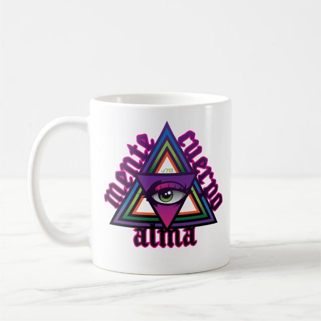 Mente Cuerpo Alma Tasse Spanische Spiritualität (Links)