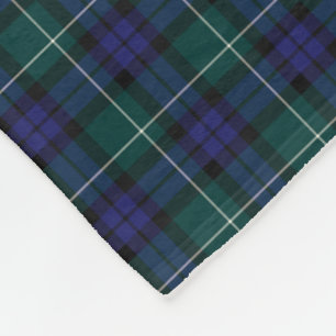 Menteith Schottland Bezirktartan-Fleece-Decke Fleecedecke