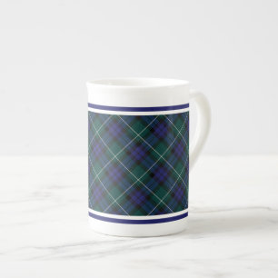 Menteith Schottland BezirkTartan Prozellantasse