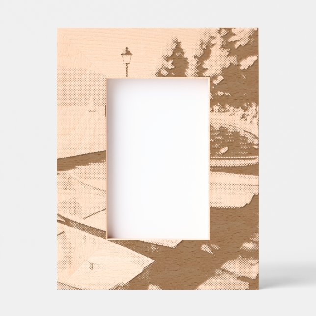 Menthon Saint Bernard Geätzte Rahmen (Vorderseite)