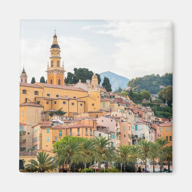 Menton Altstadt Provence Frankreich Magnet (Vorne)