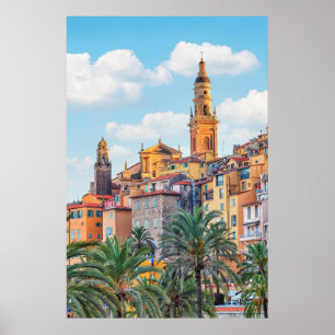 Menton Architecture Poster